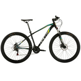 Bicicleta MTB GW Jaguar Aluminio 29p 2x9 Vel Negro/Verde